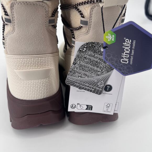 HUNTER WOMENS WANDERER SHORT COSY SNOW BOOT Sz 9 - Picture 8 of 9